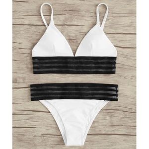 Spaghetti Strap Bikini Set